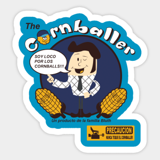 The Cornballer Sticker